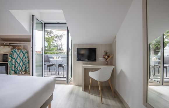 Home 21 Chambre balcon